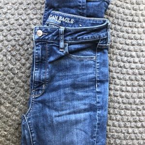 AMERICAN EAGLE SUPER HIGH RISE JEGGING LONG